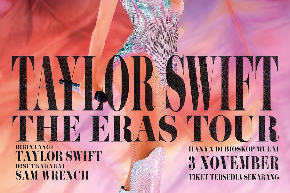 Tiket film “The Eras Tour” di area tempat Indonesia mulai dijual 27 Oktober 2023